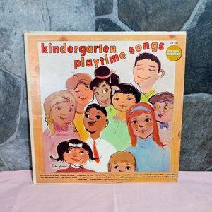 The Golden Singers & Orchestra Kindergarten Playtime Songs LP 194